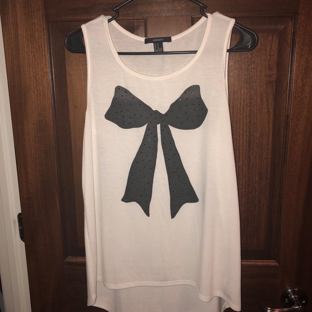 Forever 21 bow tank top
